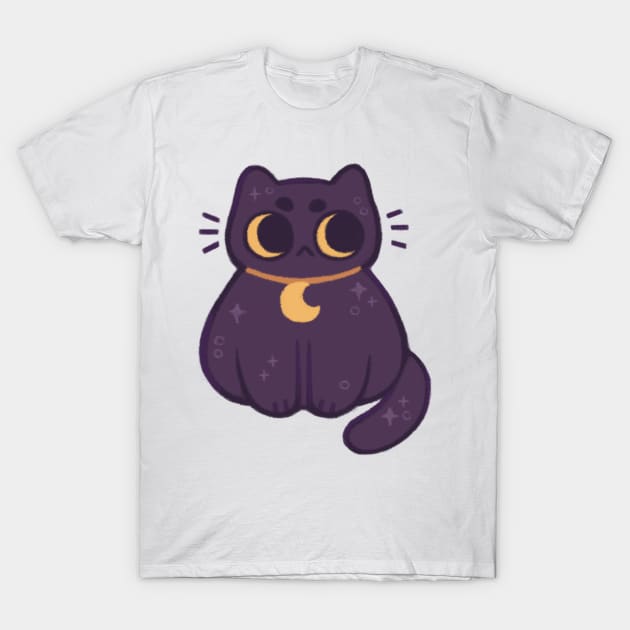 Void Cat T-Shirt by Niamh Smith Illustrations